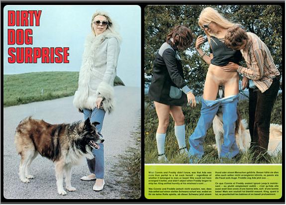 Vintage Animal Sex Magazine - Vintage AnimalSex Magazine - Dirty Dog Surprise â€“ SnuffXXX.CC